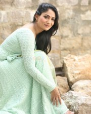 Telugu Actress Sandhya Raju at Natyam Movie Interview Pictures 73