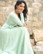 Telugu Actress Sandhya Raju at Natyam Movie Interview Pictures 74