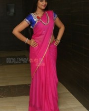 Telugu Actress Shyamala Sexy Sareephotos