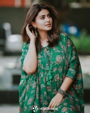 Telugu Actress Sneha Green Dress Pictures 01