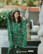 Telugu Actress Sneha Green Dress Pictures 05