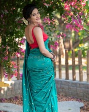 The Night Heroine Sakshi Agarwal Sexy Saree Photos 07