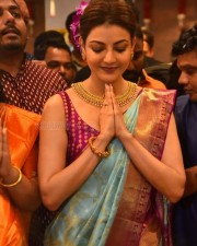 Kajal Aggarwal 60 Tollywood Actress Kajal Agarwal At Grand Launch Of Vidhatri Shopping Mall In Vijayawada Photos