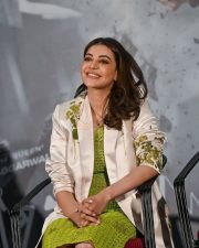 Tollywood Heroine Kajal Aggarwal at Satyabhama Press Meet Stills 01