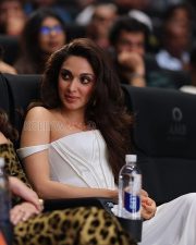 Toxic Actress Kiara Advani in a White Off Shoulder Dress Photos 05