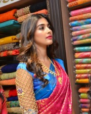 pooja hegde at the launch of anutex shopping mall photos