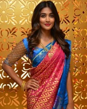 pooja hegde at the launch of anutex shopping mall photos