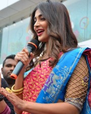 pooja hegde at the launch of anutex shopping mall photos