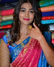 pooja hegde at the launch of anutex shopping mall photos