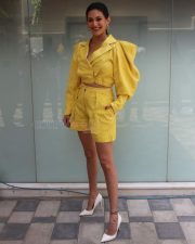 Actress Amyra Dastur spotted At T Series Office Pictures