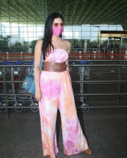Actress Amyra Dastur spotted at Airport Departure Pictures