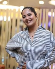 Actress Anasuya Bharadwaj at Peddha Kapu 1 Trailer Launch Stills 01 Actress Anasuya Bharadwaj at Peddha Kapu 1 Trailer Launch Stills 01