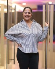 Actress Anasuya Bharadwaj at Peddha Kapu 1 Trailer Launch Stills 02 Actress Anasuya Bharadwaj at Peddha Kapu 1 Trailer Launch Stills 02