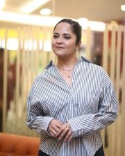 Actress Anasuya Bharadwaj at Peddha Kapu 1 Trailer Launch Stills 13 Actress Anasuya Bharadwaj at Peddha Kapu 1 Trailer Launch Stills 13