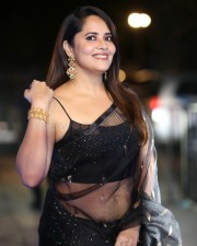 Actress Anasuya Bharadwaj at Pedha Kapu 1 Movie Pre Release Event Glam Photos 01