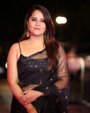 Actress Anasuya Bharadwaj at Pedha Kapu 1 Movie Pre Release Event Glam Photos 14