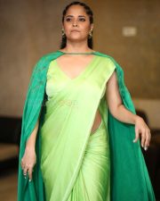 Actress Anasuya Bharadwaj at Simbaa Pre Release Event Pictures 12