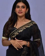 Actress Dushara Vijayan at Aneethi Trailer Launch Photos 03