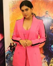 Actress Dushara Vijayan at Natchathiram Nagargiradhu Premiere Show Photos 01