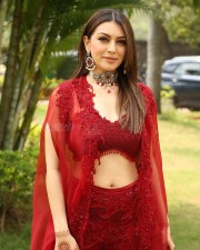 Actress Hansika at My Name Is Shruthi Trailer Launch Event Pictures 03