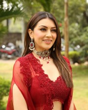Actress Hansika at My Name Is Shruthi Trailer Launch Event Pictures 09