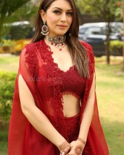 Actress Hansika at My Name Is Shruthi Trailer Launch Event Pictures 11