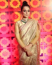 Actress Kangana Ranaut at Chandramukhi 2 Movie Pre Release Event Stills 01