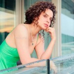 Kangana Ranaut 11 Actress Kangana Ranaut in Green Dress Photoshoot Stills