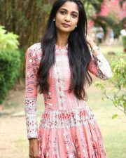 Actress Keerthi Pandian At Thumbaa Press Meet Pictures