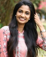 Actress Keerthi Pandian At Thumbaa Press Meet Pictures