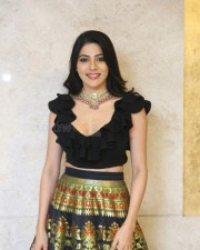 Nikki Tamboli 18 Actress Nikki Tamboli At Thippara Meesam Pre release Event Photos
