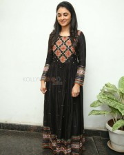 Actress Priyanka Arul Mohan At Gang Leader Movie Success Meet Photos