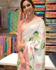 Actress Ritu Varma At Chennai Silks Show Room Opening Photos