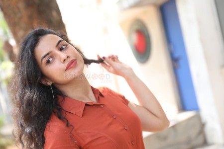 Actress Sanchitha Poonacha at Love Life Pakodi Movie Trailer Launch Photos