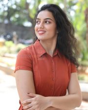 Actress Sanchitha Poonacha at Love Life Pakodi Movie Trailer Launch Photos