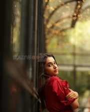 Alluring Actress Priyanka Mohan in a Red Puff Sleeve Mini Dress Photos 07 Alluring Actress Priyanka Mohan in a Red Puff Sleeve Mini Dress Photos 07