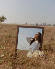 Amazing Priyanka Arul Mohan Stylish Mirror Photoshoot Pictures 09