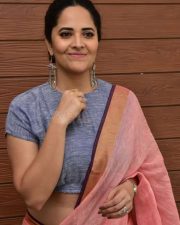 Anasuya Bharadwaj at Peddha Kapu Part 1 Movie Interview Photos 02 Anasuya Bharadwaj at Peddha Kapu Part 1 Movie Interview Photos 02