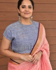 Anasuya Bharadwaj at Peddha Kapu Part 1 Movie Interview Photos 30