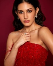 Bagheera Actress Amyra Dastur Red Dress Pictures