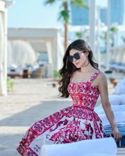 Beautiful Mouni Roy in Bustier Midi Dress Pictures 02 Beautiful Mouni Roy in Bustier Midi Dress Pictures 02