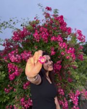 Blooming Actress Priyanka Mohan in a Black V Neck Tee Photos 02 Blooming Actress Priyanka Mohan in a Black V Neck Tee Photos 02