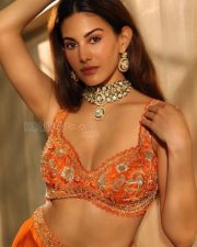 Bold Amyra Dastur in an Orange Lehenga Photos 02 Bold Amyra Dastur in an Orange Lehenga Photos 02