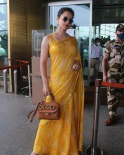 Bollywood Actress Kangana Ranaut spotted at Airport Departure Pictures