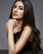 Classy Mouni Roy in a Black Dress Photoshoot Pictures 08