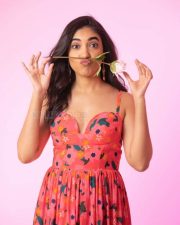 Dazzling Ritu Varma in Red Gown Photoshoot Stills 10