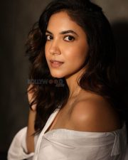 Elegant Ritu Varma in a White Shirt and Dark Pant Photos 03 Elegant Ritu Varma in a White Shirt and Dark Pant Photos 03