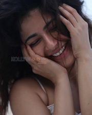 Enchanting Actress Iswarya Menon in a White Ruffled Sundress Photos 03 Enchanting Actress Iswarya Menon in a White Ruffled Sundress Photos 03