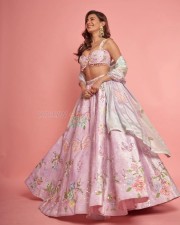 Gorgeous Amyra Dastur in Pink Lehenga Pictures 01
