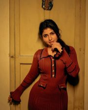 Gorgeous Iswarya Menon in a Chocolate Coloured Dress Pictures 01